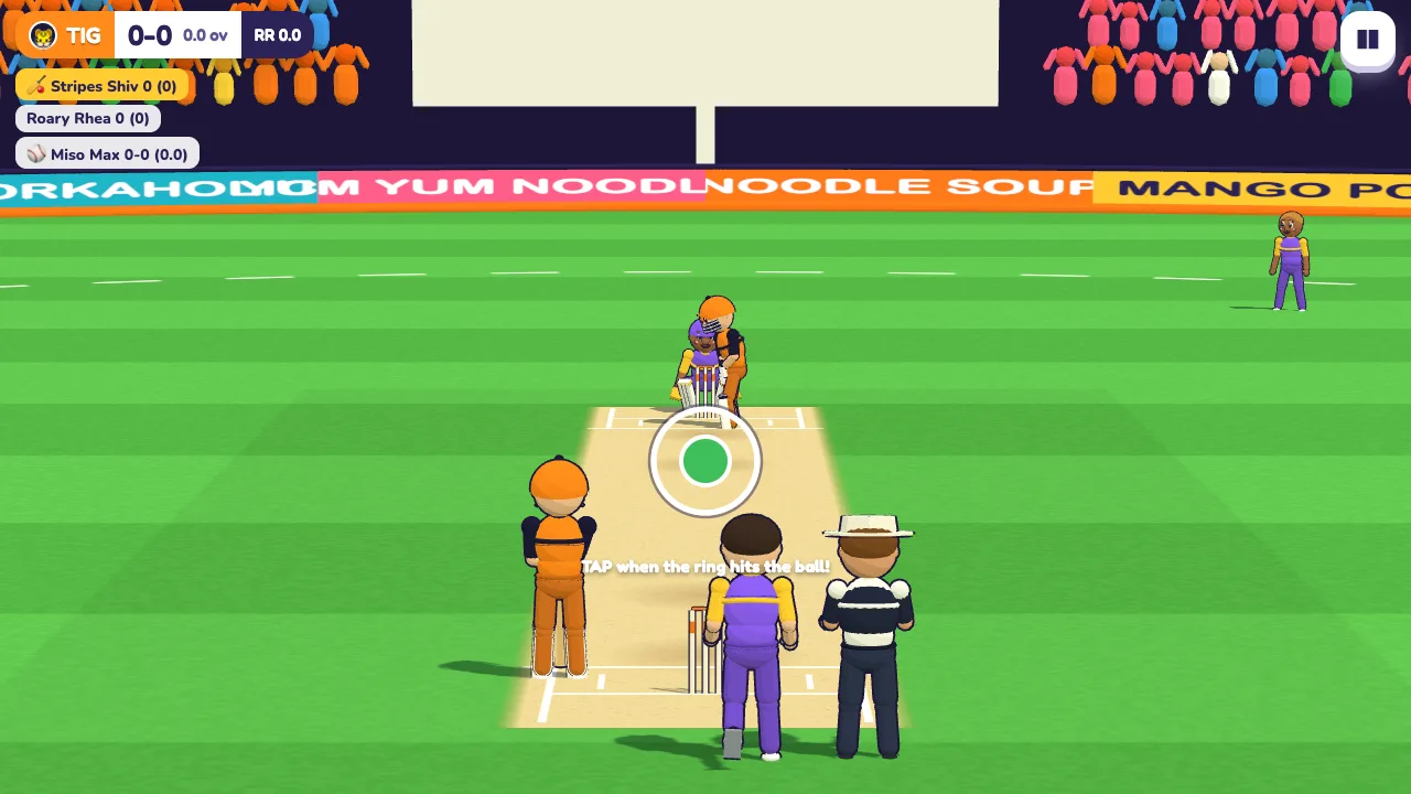 Noodle Cricket Bash screenshot 2